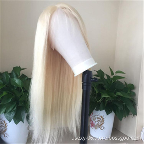 Virgin And Remy Hair Grade 10A Lace Front Wig 613 Color Indian Young Girl Hair In India